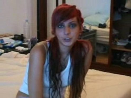 Redhead webcam asian POV