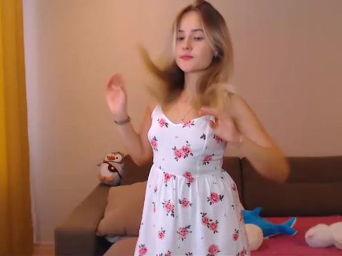 sexy kitty strips naked