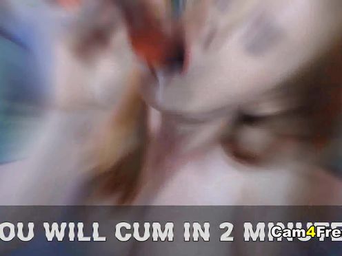 Gorgeous Brunette Plays with Her Dildo