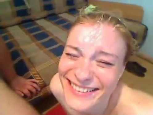 Huge facial for aryana