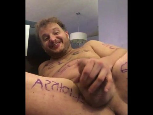 submissive pig begs for exposure